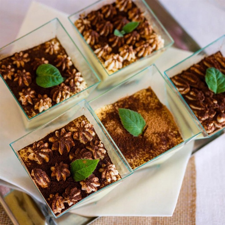 12x Kubki PUCHARKI pojemniki na desery przekąski przystawki do deserów