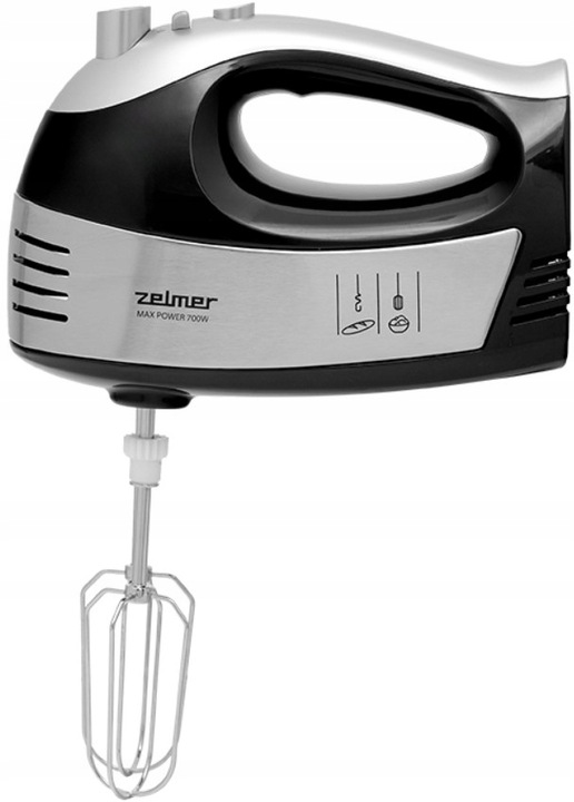 Mikser ręczny Zelmer ZHM2453BS 700W Turbo 5 prędkości Pojemnik na akcesoria