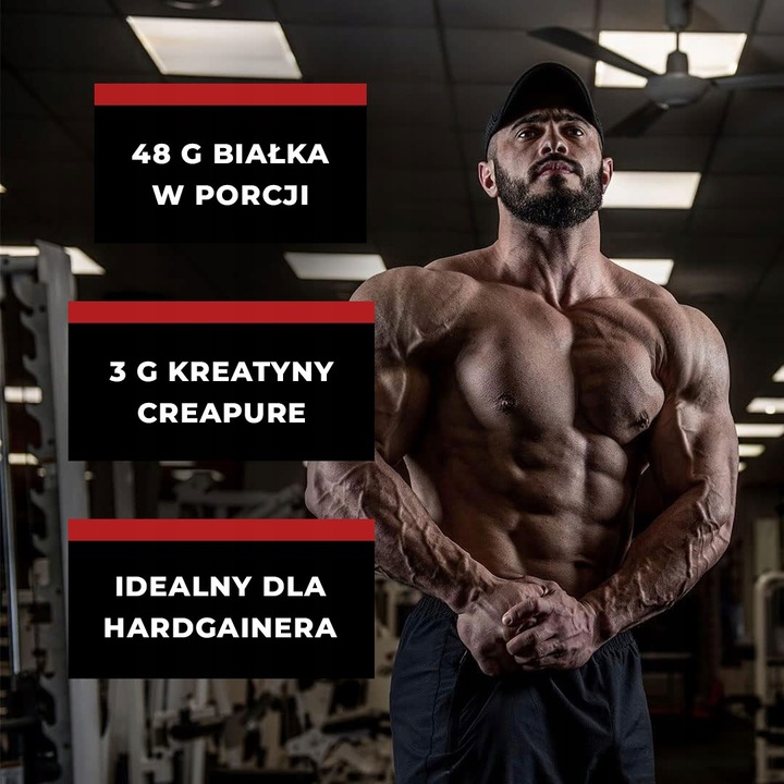 WEIDER MEGA MASS 4000 3kg GAINER CZEKOLADA MASA BIAŁKO WĘGLOWODANY