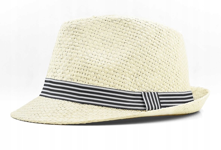 Letni kapelusz męski ecru TRILBY 20 Pako Jeans