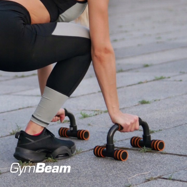 PUSH UP BAR UCHWYTY PODPÓRKI DO POMPEK SOLIDNE TRENING W DOMU - GymBeam