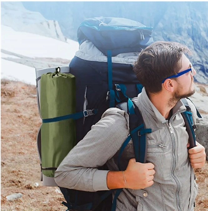 MATA KARIMATA 3D MATERAC SAMOPOMPUJĄCY POMPKA PODUSZKA + GRATIS 198x60x8cm