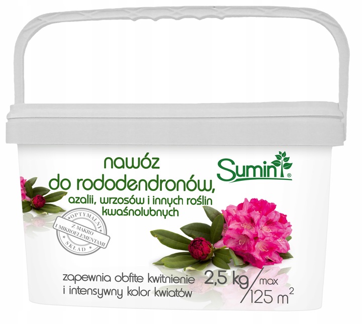 Nawóz do HORTENSJI 2,5kg Sumin, optymalny skład, obfite kwitnienie