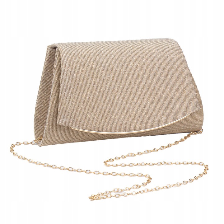 Torebka KOPERTÓWKA WIECZOROWA ŁAŃCUSZEK WIZYTOWA elegancka mała
