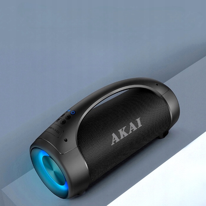 WODOSZCZELNY GŁOŚNIK BLUETOOTH LED AKAI ABTS-55