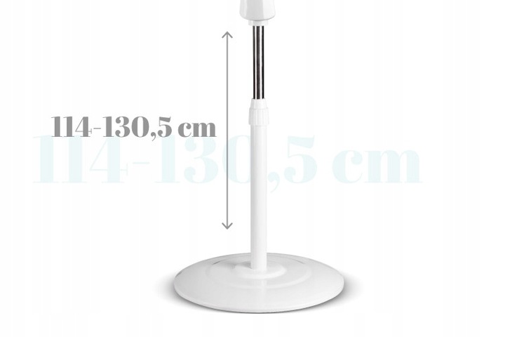 Wentylator podłogowy z sterowany pilotem, stojący TSA8024 czarny