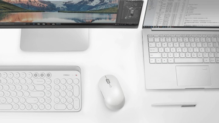 Mysz Xiaomi Dual Wireless+Bluetooth CICHA Macbook