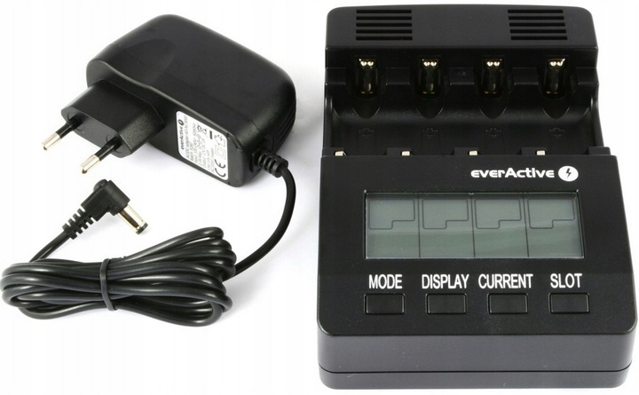 ŁADOWARKA AKUMULATORKÓW BATERII NiMH R3 R6 R14 R20