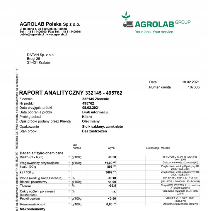 NAJLEPSZY OLEJ LNIANY 500ml OD PRODUCENTA +GRATISY