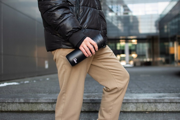 KUBEK TERMICZNY TERMOS NA KAWĘ HERBATĘ MAJESTIC SPORT NORD 600 ML