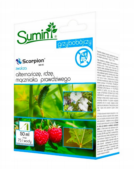 SUMIN SCORPION 325 SC GRZYBOBÓJCZY DO WARZYW NA RDZE MĄCZNIAKA 50 ML