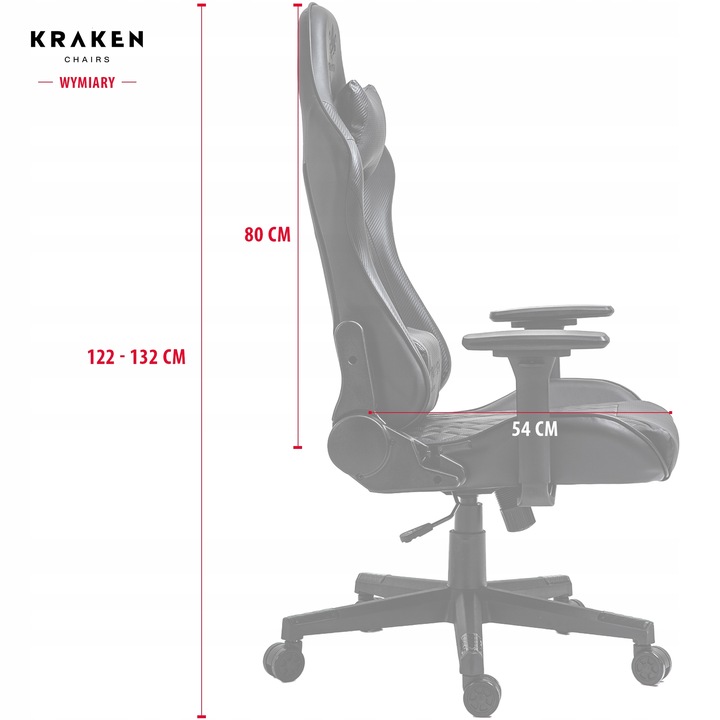 Fotel Gamingowy Biurowy Obrotowy Kubełkowy Krzesło Biurowe Czarny