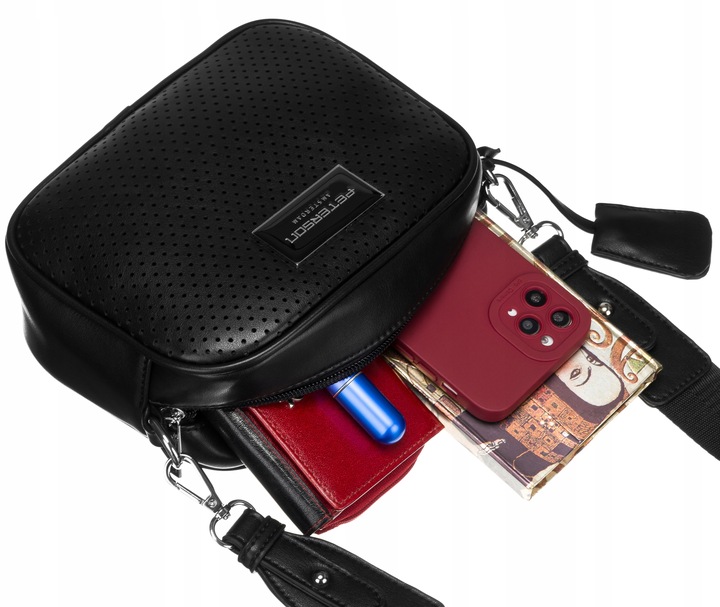 Modna torebka miejska listonoszka damska na ramię torebki PETERSON