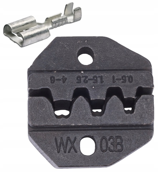 Zaciskarka Do Konektorów Praska do TULEJEK Końcówek 7w1 5 Matryc 10-35 mm