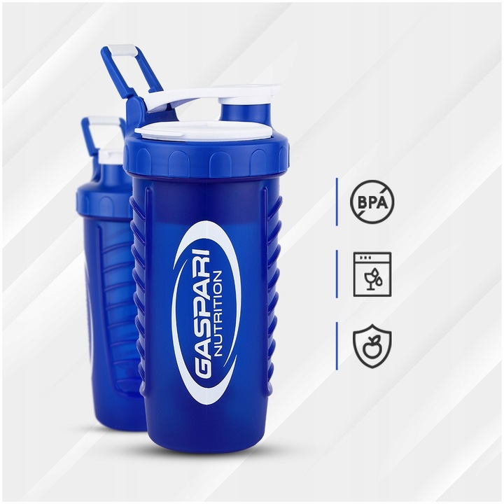SHAKER GASPARI 770ml SZEJKER DO ODŻYWEK BIDON SIŁOWNIA BIAŁKO POJEMNIK