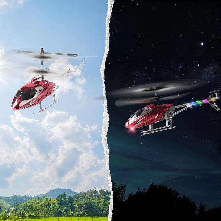 HELIKOPTER ZDALNIE STEROWANY RC SAMOLOT NA PILOT LED USB ŚMIGŁOWIEC 2.4G