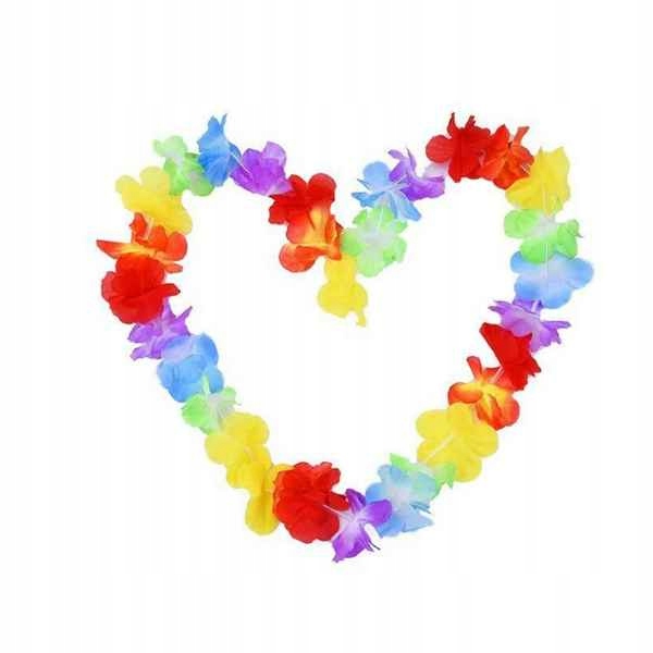 Naszyjnik HAWAJSKI kwiaty party panieński party hawaje