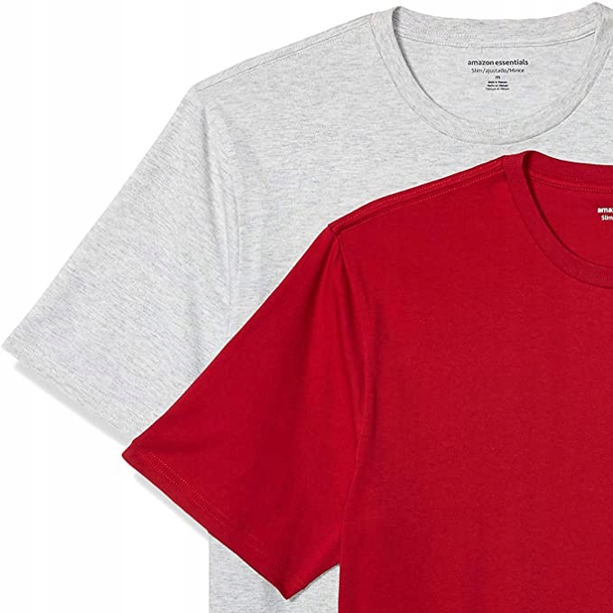 Amazon Essentials Koszulka T-shirt męski 2pak S