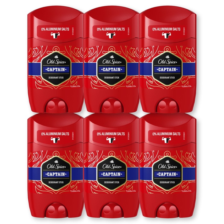 Old Spice Captain dezodorant w sztyfcie deo 6x50ml
