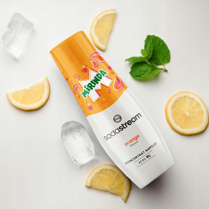 ZESTAW SYROPÓW SODASTREAM PEPSI 7UP MIRINDA DO SATURATORA WODY KONCENTRAT