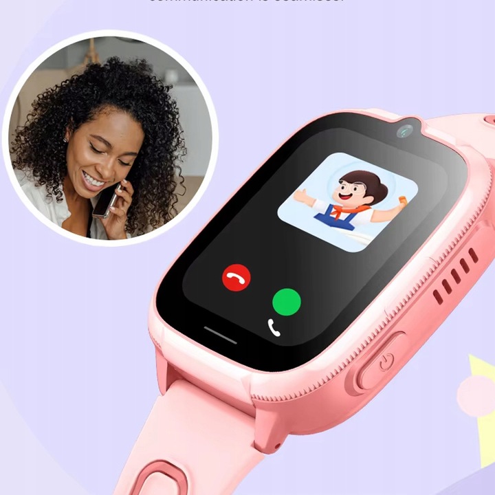 Zegarek Dla Dzieci Smartwatch 4G + SIM | Lokalizator WiFi LBS | Kamera SOS