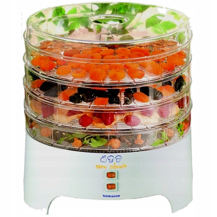 Suszarka spożywcza Niewiadów 970-01 PS/4 300 W biała