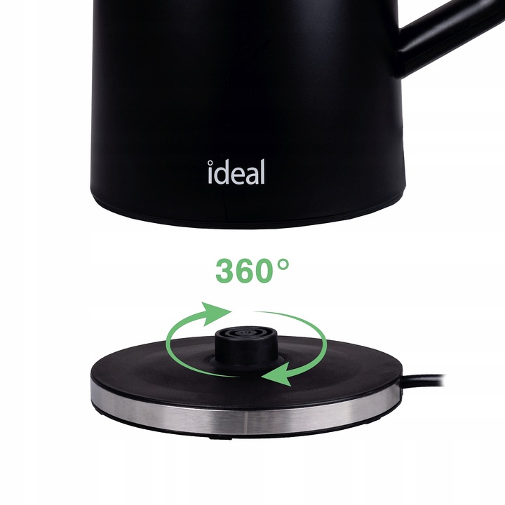 CZAJNIK ELEKTRYCZNY BEZPRZEWODOWY ELDOM Izolowany CICHY ENERGOOSZCZĘDNY 1,8