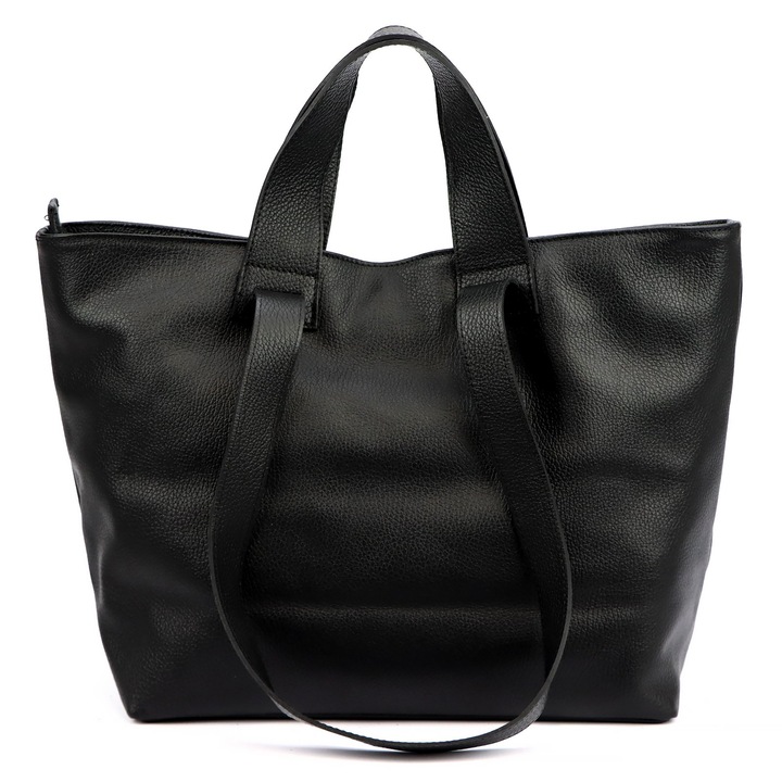 WŁOSKA TOREBKA DAMSKA SHOPPER LAURA BIAGGI PREMIUM SKÓRA NATURALNA A4 NEW