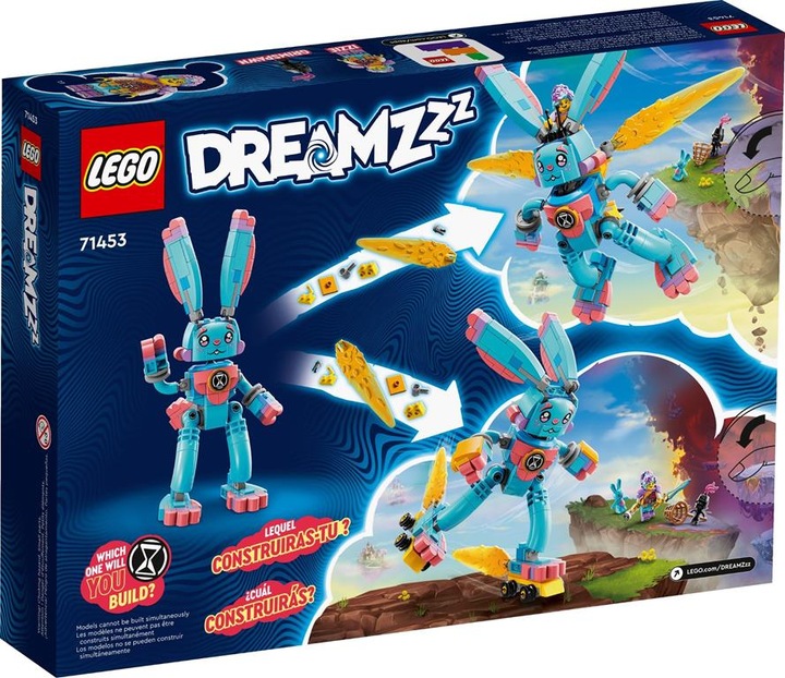 KLOCKI LEGO | DREAMZzz 71453 IZZIE KRÓLICZEK BUNCHU SUPER PRZYGODY + TORBA