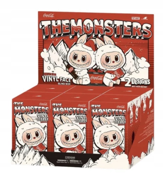 ORYGINALNE Laleczki Pop Mart Labubu The Monsters Coca - Cola Series Brelok