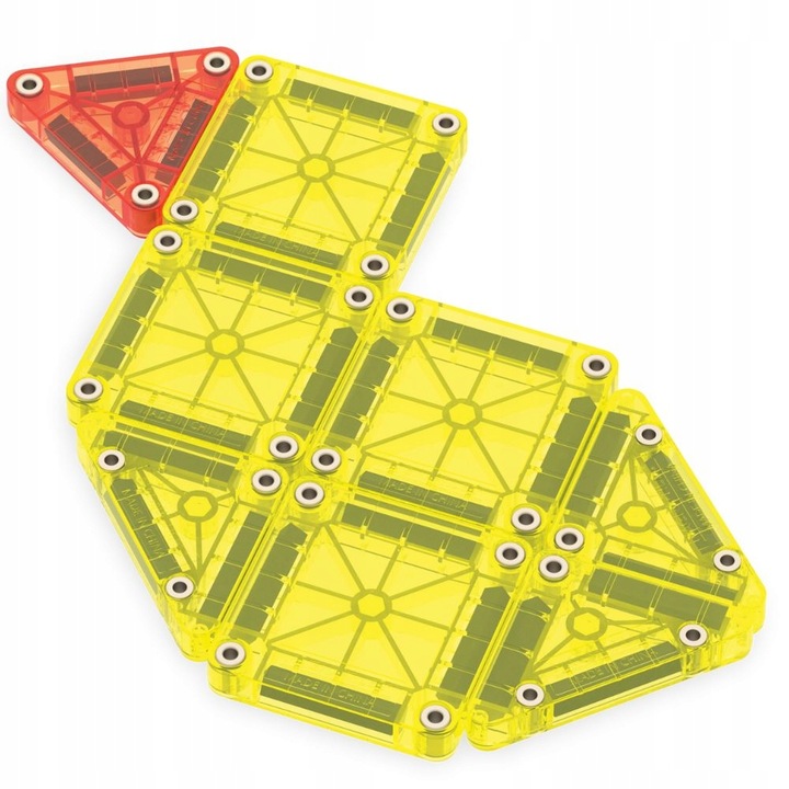 Klocki Magnetyczne Travel microMAGS XL 55 el. Magna-Tiles duże pudełko