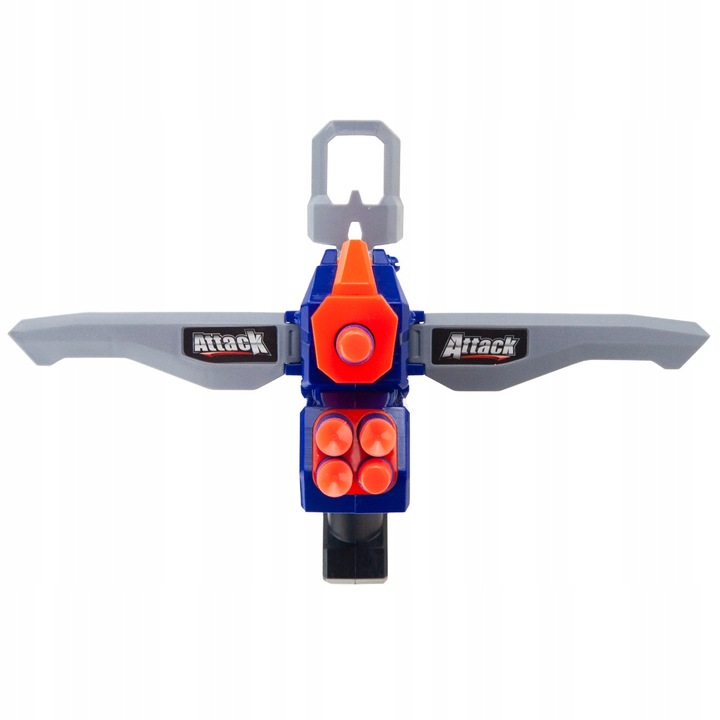 PISTOLET NA STRZAŁKI NERF ELITE N-STRIKE Z NABOJAMI WYRZUTNIA STRZAŁEK