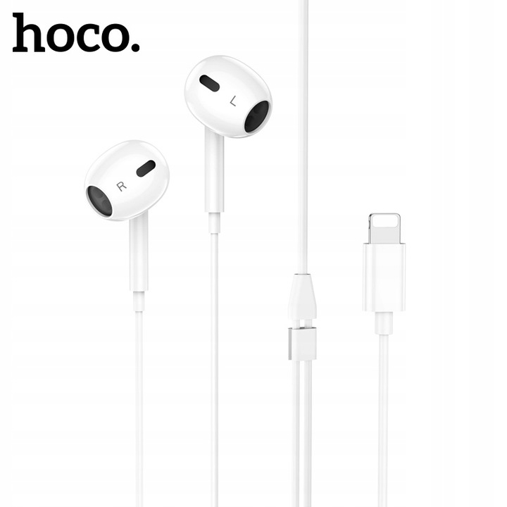 Słuchawki audio douszne sportowe do iPhone 11 12 13 14 mini Plus Pro Max