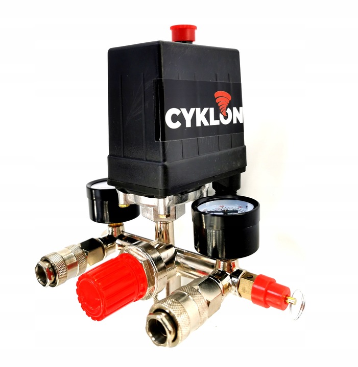 WYŁĄCZNIK CIŚNIENIOWY 12BAR 1/2 CAL DO KOMPRESORA 3FAZOWY 400V PRESOSTAT