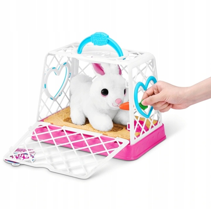 ZURU Pets Alive Interaktywny Królik Mama Bunny Surprise z króliczkami