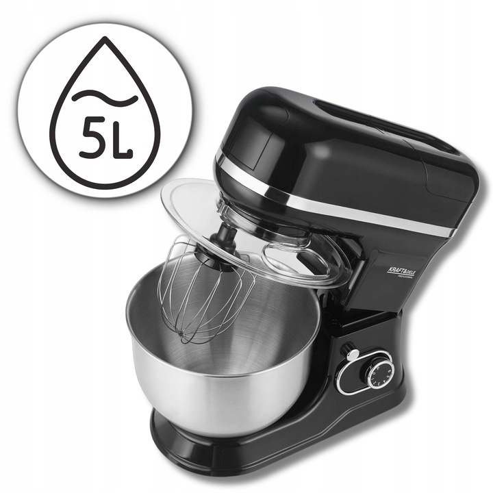 ROBOT PLANETARNY KUCHENNY MIKSER Z MISĄ BLENDER SZKLANY I MASZYNKA DO MIĘSA