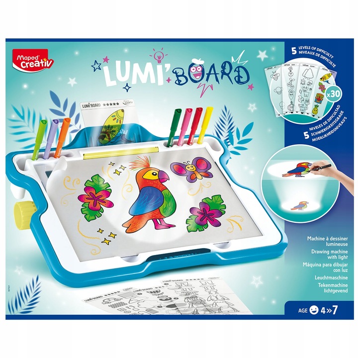 Podświetlana Tablica do odrysowywania Maped Creativ