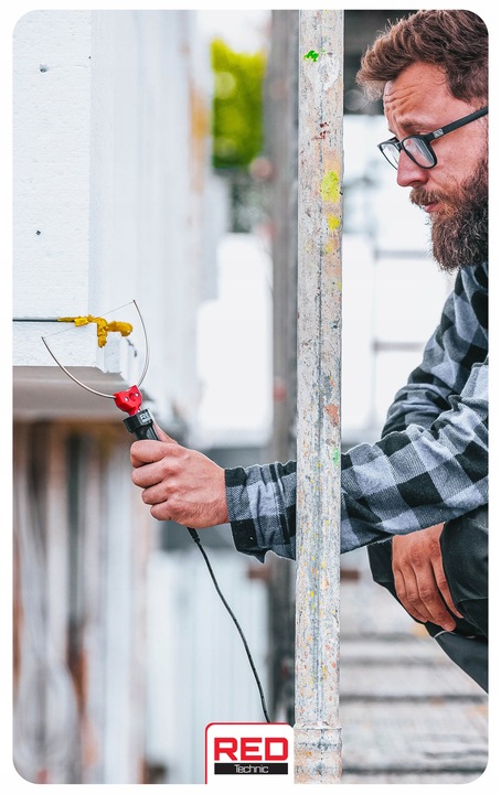 NÓŻ TERMICZNY DO CIĘCIA STYROPIANU 3W1 WYCINARKA DO MATERIAŁÓW IZOLACYJNYCH