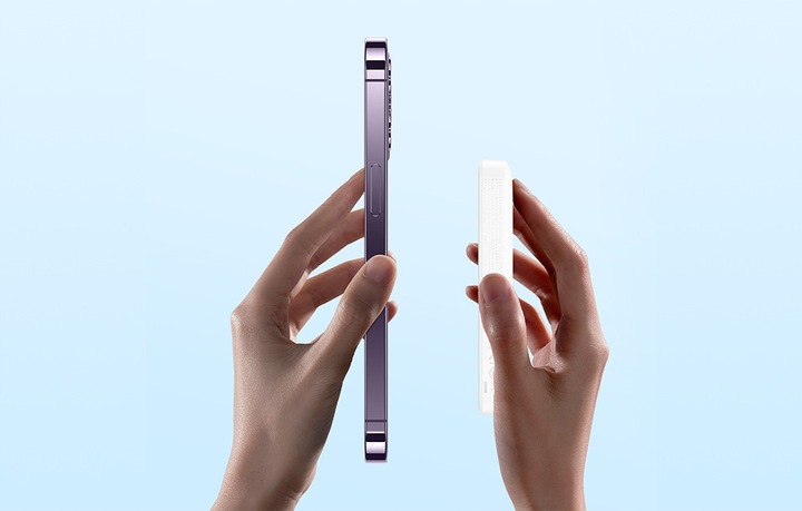 BASEUS MAGNETYCZNY POWERBANK ŁADOWANIE INDUKCYJNE MAGSAFE 10000MAH 20W