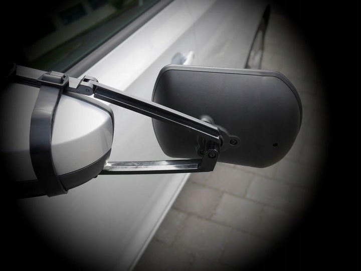 LUSTERKO DODATKOWE PODWÓJNE DO HOLOWANIA KAMPINGU LAWETY PRZYCZEPY