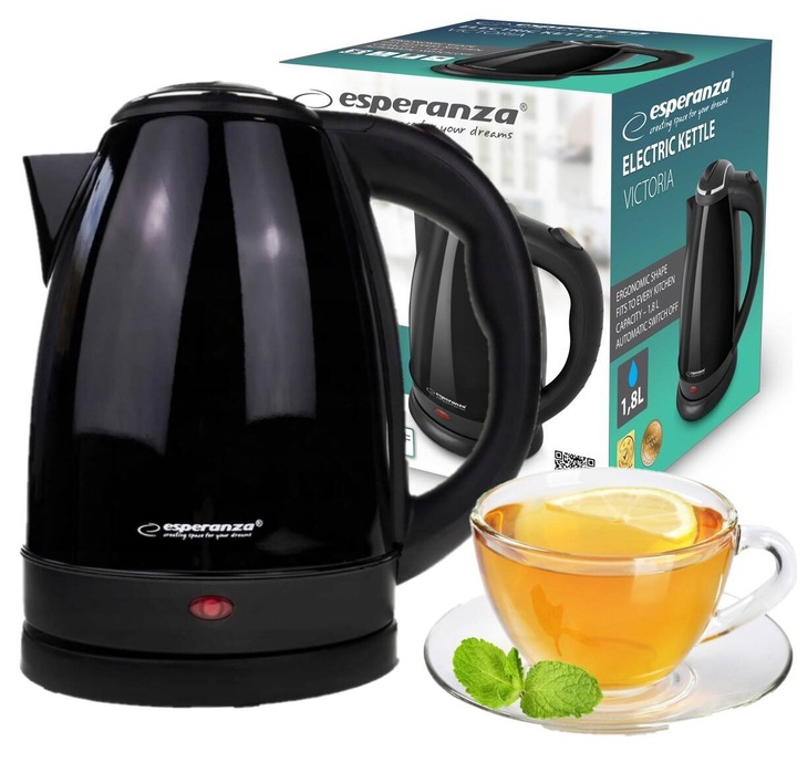 CZAJNIK ELEKTRYCZNY 1.8 L STAL NIERDZEWNA DUŻY MOCNY 1800W