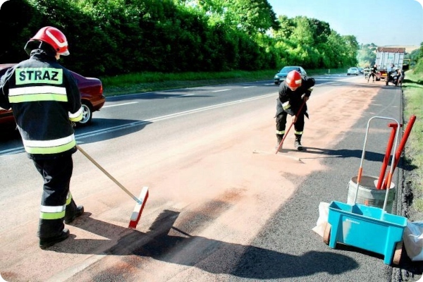 SORBECO sorbent sypki paliwa smary oleje 10LITRÓW