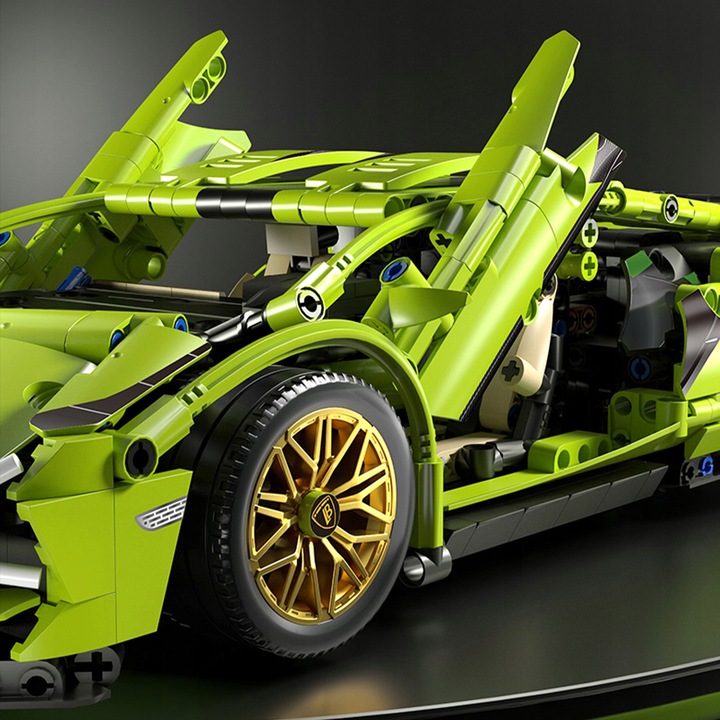 KLOCKI LAMBORGHINI TECHNICZNE AUTO SPORTOWE WYŚCIGOWE XTECH 1254 ELEMENTY