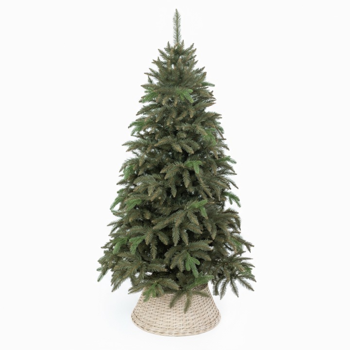 OSŁONA WIKLINOWA NA STOJAK POD CHOINKĘ 60CM OSŁONKA DO CHOINKI BIAŁA