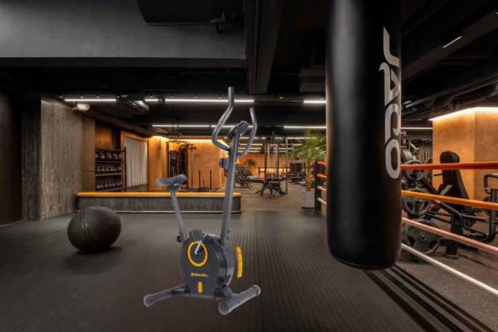 ROWER STACJONARNY MAGNET ROWEREK TRENINGOWY DOMOWY DO ĆWICZEŃ RIWALL 140KG