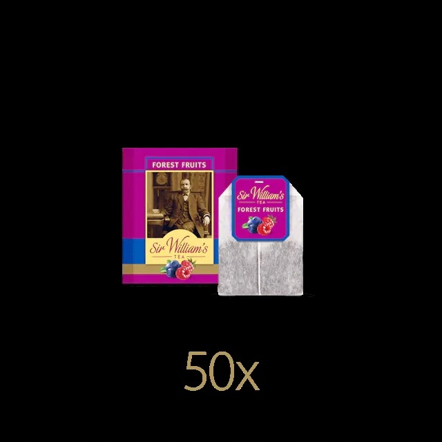 Owocowa Herbata Sir William’s Tea Forest Fruits 50 Saszetek