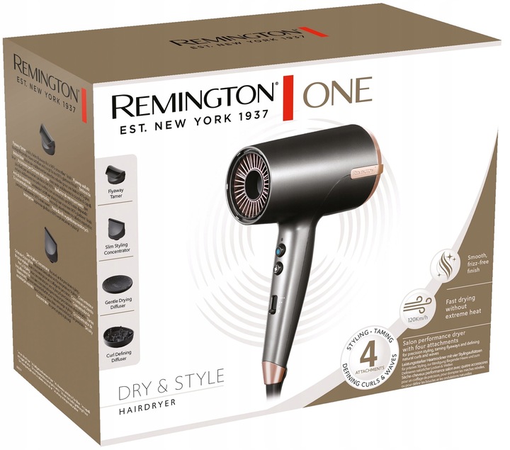 Suszarka REMINGTON One Dry & Style D6077