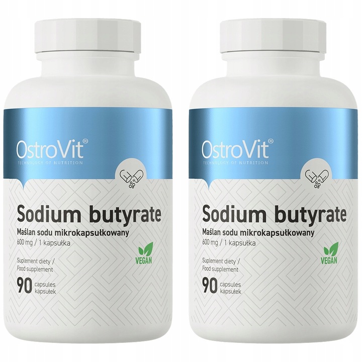 Maślan Sodu Wsparcie Jelit Ostrovit 90 Kapsułek