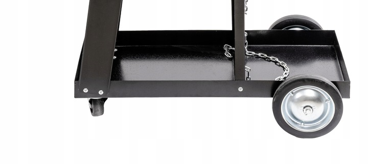 Wózek spawalniczy DEDRA do spawarki Półka na butle Stabilny Mobilny 4 półki