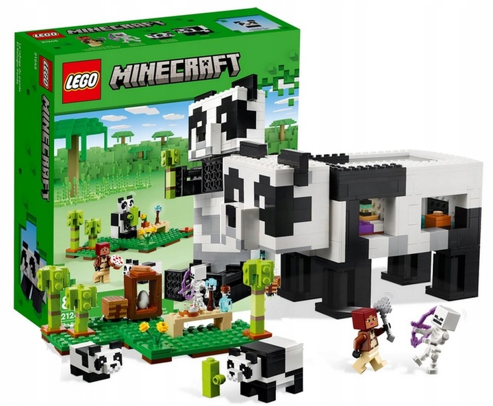 LEGO Minecraft 21245 Rezerwat pandy